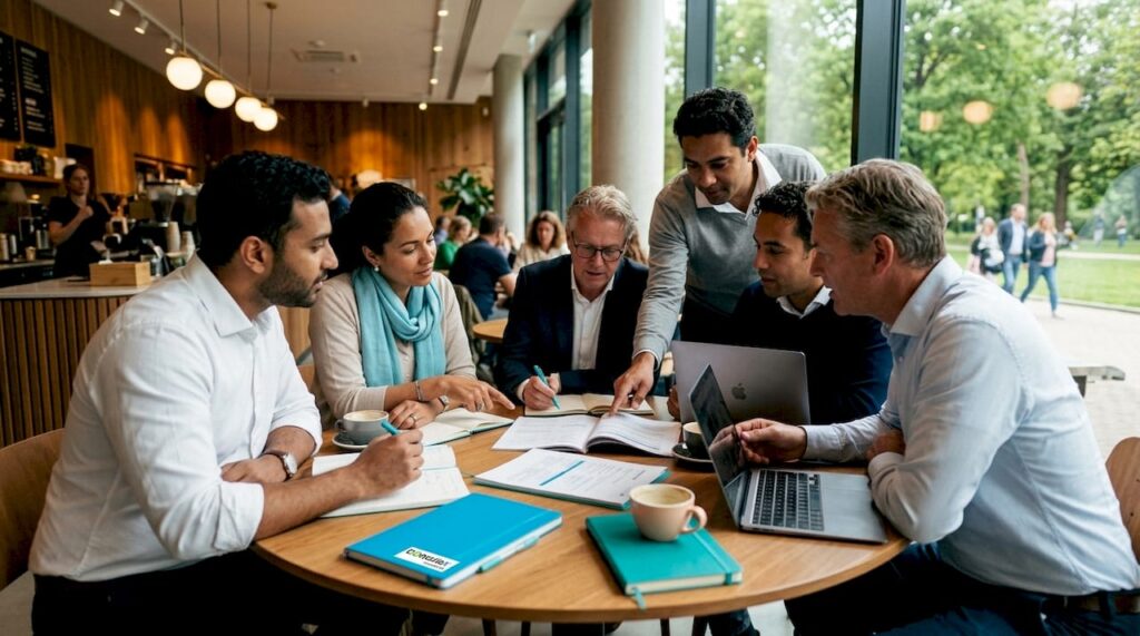 Gezamenlijk overleg binnen het team over onze kwaliteitscultuur